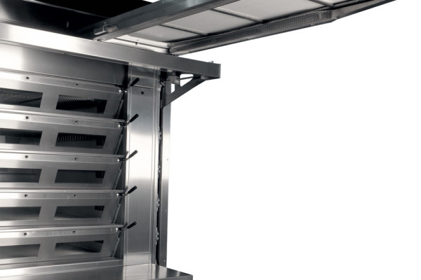 HEIN Liftmaster - Vue latérale avec four