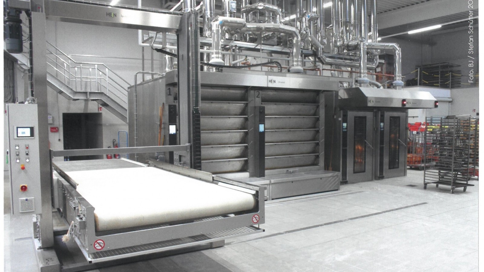 Fours rotatifs et fours annulaires chez la boulangerie RITTER